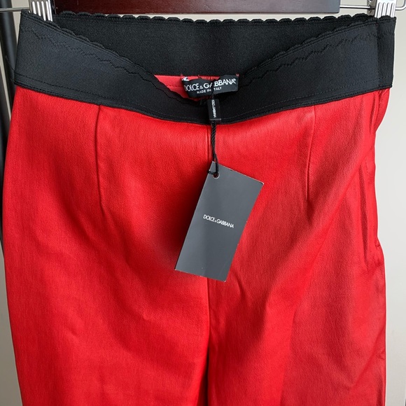 NWT D&G leather pants - Picture 2 of 2